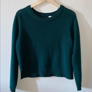 Teal sweater